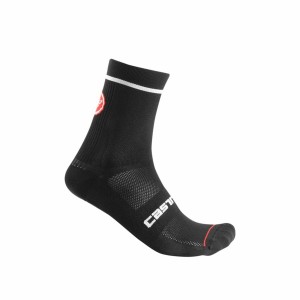 Calcetines Castelli ENTRATA 13 Hombre Negras | 7094-YBKXC