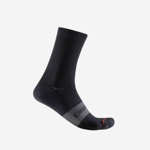 Calcetines Castelli ESPRESSO 15 Hombre Negras | 3645-PRADG