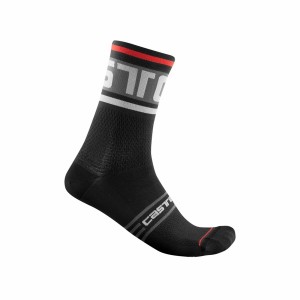 Calcetines Castelli PROLOGO 15 Hombre Negras | 3594-PFSYZ