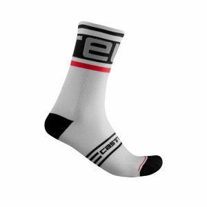 Calcetines Castelli PROLOGO 15 Hombre Negras Blancas | 7092-CALSY