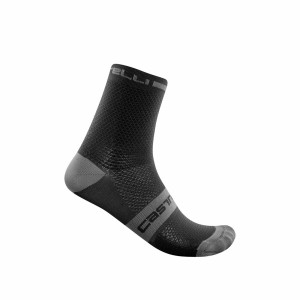 Calcetines Castelli SUPERLEGGERA T 12 Hombre Negras | 5138-ZHVRW