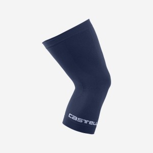 Calentador De Pierna Castelli PRO SEAMLESS KNEE WARMER Hombre Azules | 1240-DJCLE