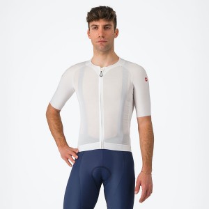 Camiseta Castelli AERO RACE 7.0 Hombre Blancas | 4863-OQTCA