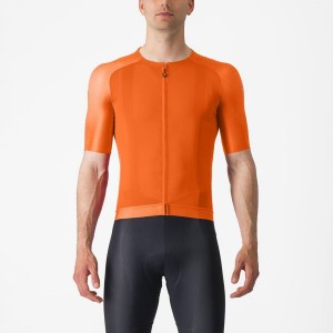 Camiseta Castelli AERO RACE 7.0 Hombre Naranjas | 9124-BRXCM