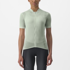 Camiseta Castelli ANIMA 4 Mujer Verde | 9832-UJWRO