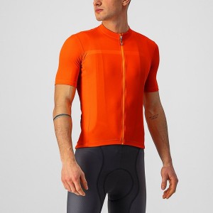 Camiseta Castelli CLASSIFICA Hombre Naranjas | 7630-PXWOM