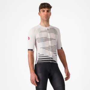 Camiseta Castelli CLIMBER'S 4.0 Hombre Blancas Negras | 4751-PRDSW