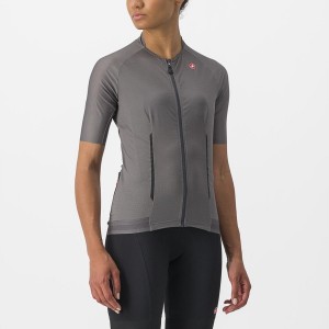 Camiseta Castelli ENDURANCE W Mujer Gris | 3852-UKTCQ