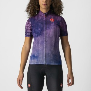 Camiseta Castelli RIDE WITH REGGIE Mujer Multicolor | 8264-ZAIGR