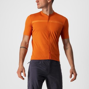 Camiseta Castelli UNLIMITED ALLROAD Hombre Naranjas Rojas | 4105-YVAIJ