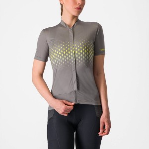 Camiseta Castelli UNLIMITED SENTIERO 3 Mujer Gris | 2951-ATVWO