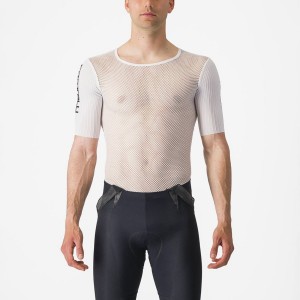 Capa Base Castelli BOLERO SS Hombre Blancas | 3914-KEOQX