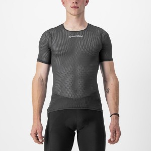 Capa Base Castelli PRO MESH 2.0 SHORT SLEEVE Hombre Negras | 7619-VPGUB