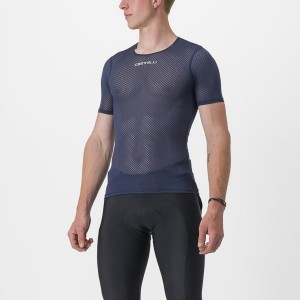 Capa Base Castelli PRO MESH 2.0 SHORT SLEEVE Hombre Azules | 0723-OACQX