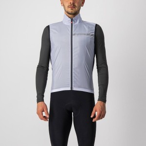 Chaleco Castelli SQUADRA STRETCH Hombre Plateadas Gris Gris Oscuro | 2153-LQRMS