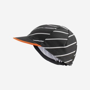 Gorra Castelli SPEED STRADA Hombre Gris Oscuro | 9615-CREOK