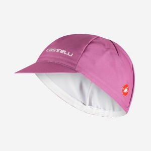 Gorra Castelli VELOCISSIMA Mujer Moradas Oscuro | 5238-KZGHF