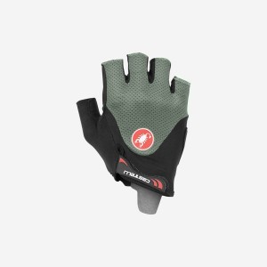 Guantes Castelli ARENBERG GEL 2 Hombre Verde | 1249-PJKMW