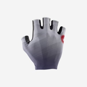 Guantes Castelli COMPETIZIONE 2 Hombre Plateadas Gris | 4083-NXKPR