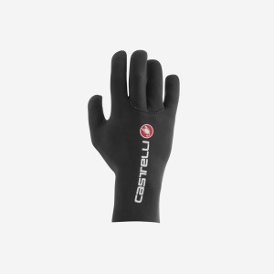 Guantes Castelli DILUVIO C Hombre Negras | 6851-IOMEJ