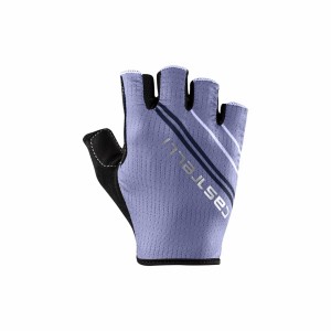 Guantes Castelli DOLCISSIMA 2 W Mujer Moradas Blancas | 1298-ZKBIJ