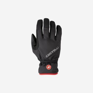 Guantes Castelli ENTRATA THERMAL Hombre Negras | 4715-DVXOI