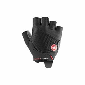 Guantes Castelli ROSSO CORSA 2 W Mujer Negras | 6381-ACGKU