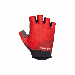 Guantes Castelli ROUBAIX GEL 2 Mujer Rojas | 1704-XWIEN