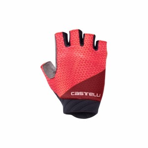 Guantes Castelli ROUBAIX GEL 2 Mujer Rosas | 9201-EPWKN