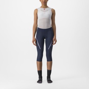 Leggins Castelli VELOCISSIMA 3 KNICKER Mujer Azules Moradas Blancas | 8346-PVITS