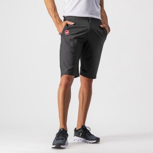 Short Castelli MILANO Hombre Negras | 9802-REQHG