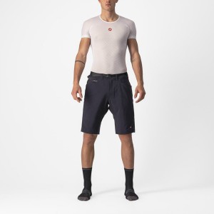 Short Castelli UNLIMITED TRAILGY Hombre Negras | 0861-ELCIX