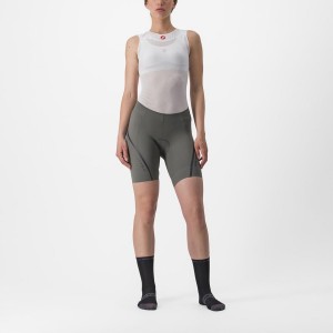 Short Castelli VELOCISSIMA 3 Mujer Gris Gris Oscuro | 1586-JRMWI