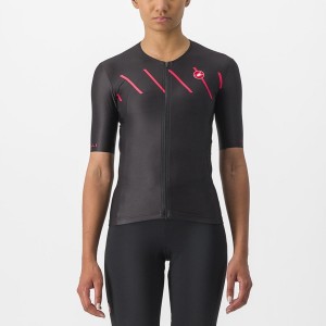 Trajes Castelli FREE SPEED 2 W RACE TOP Mujer Negras | 3760-CXEWO