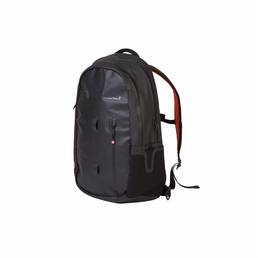 Bolsas Castelli GEAR BACKPACK Mujer Negras | 5920-ADGXE