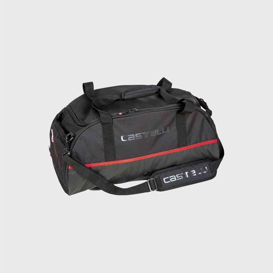 Bolsas Castelli GEAR DUFFLE 2 Mujer Negras | 5803-YLBUP