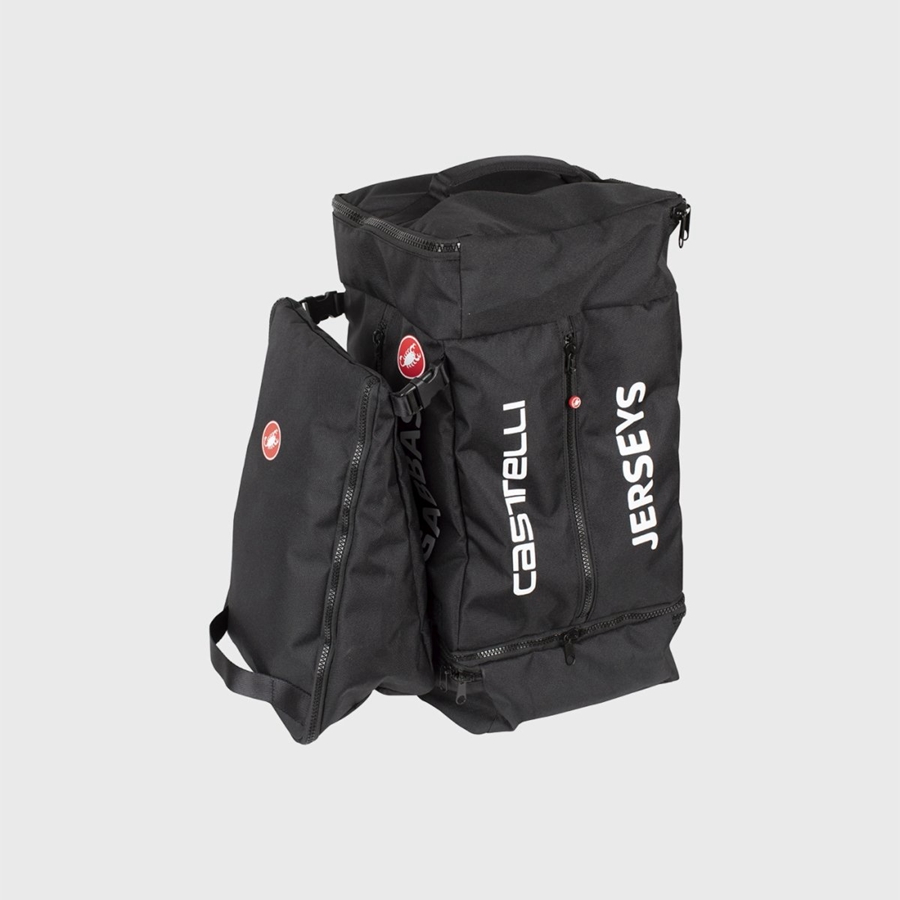 Bolsas Castelli PRO RACE RAIN Mujer Negras | 7342-DSXOK