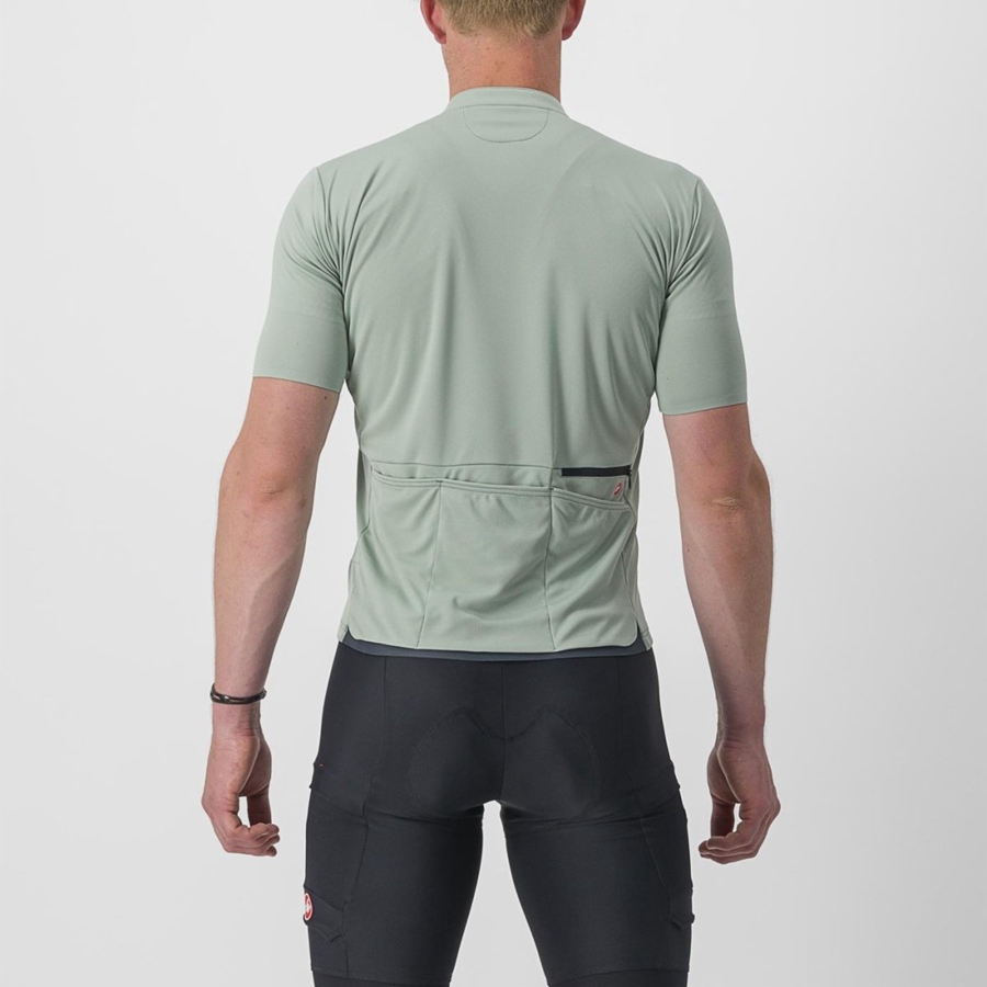 Camiseta Castelli UNLIMITED ALLROAD Hombre Verde | 0214-HGIOB