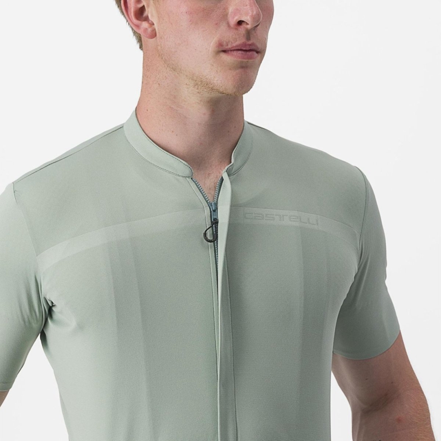 Camiseta Castelli UNLIMITED ALLROAD Hombre Verde | 0214-HGIOB