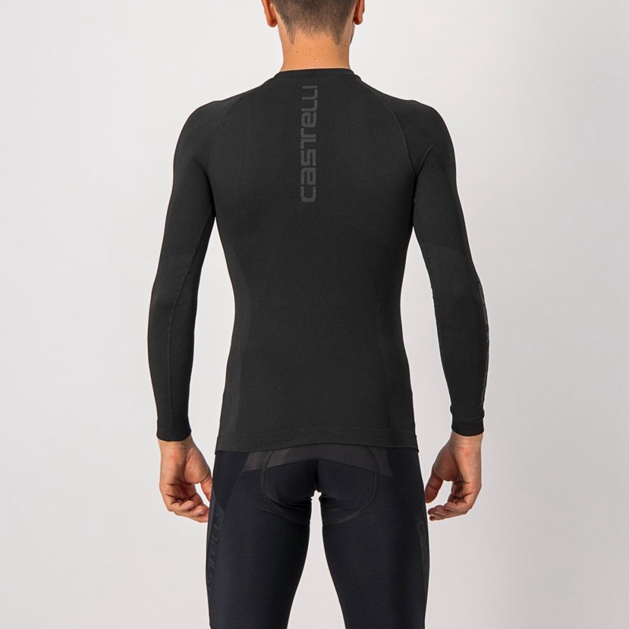 Capa Base Castelli CORE SEAMLESS Hombre Negras | 2134-DZWUH