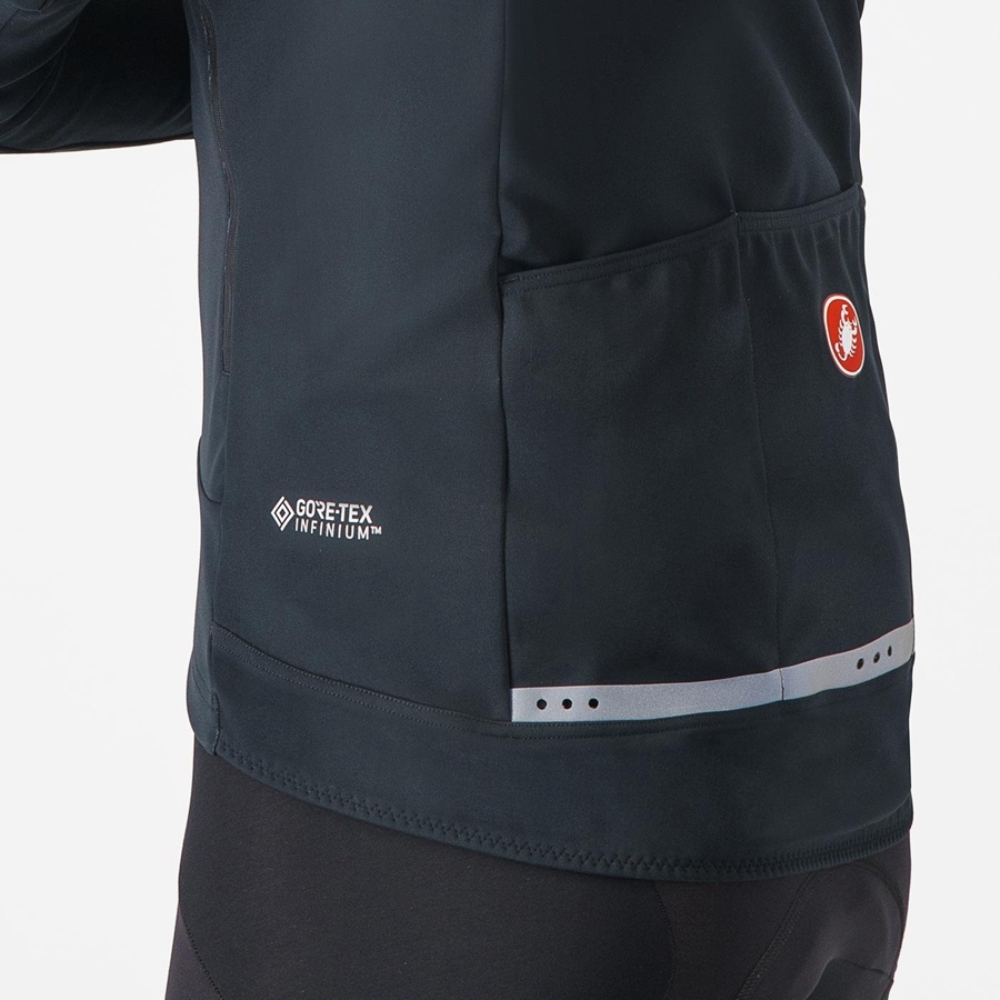 Chompas Castelli PERFETTO RoS 2 CONVERTIBLE Hombre Negras Negras | 8467-WTPIN