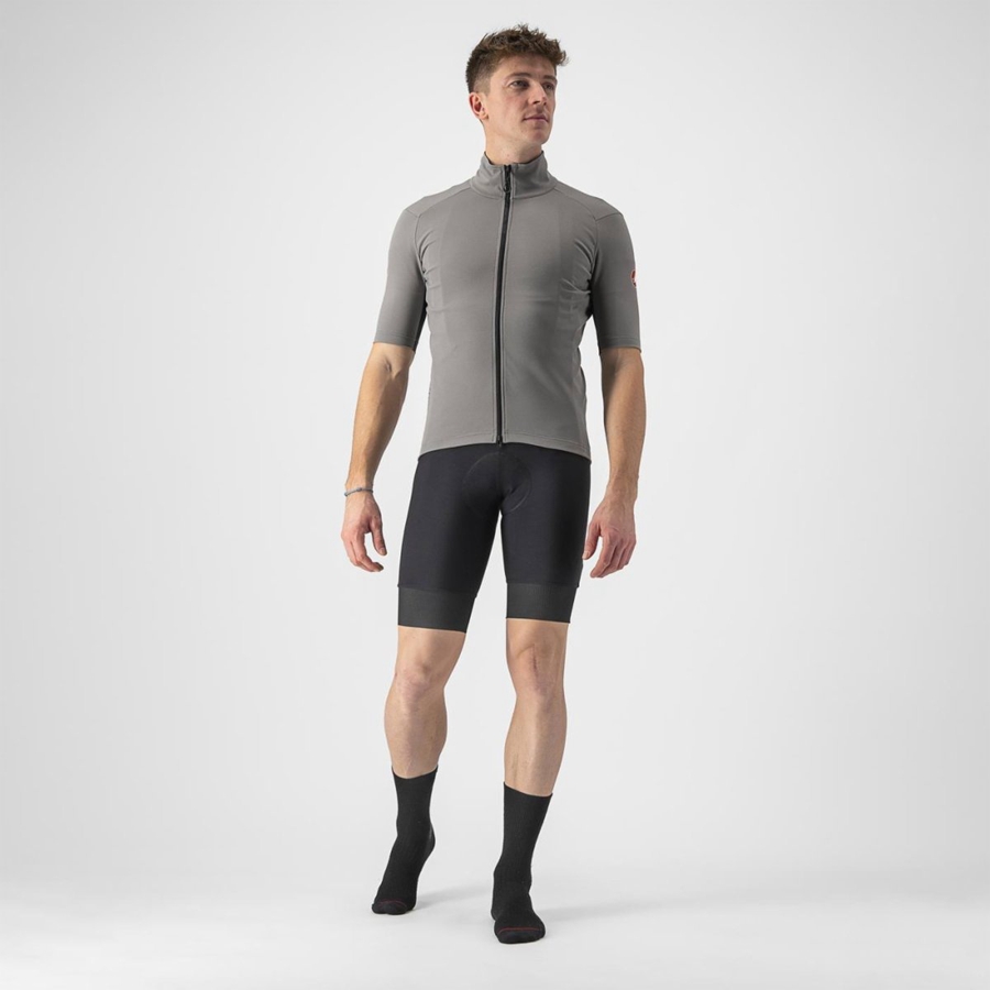 Chompas Castelli PERFETTO RoS 2 WIND Hombre Gris | 7805-YEWZM