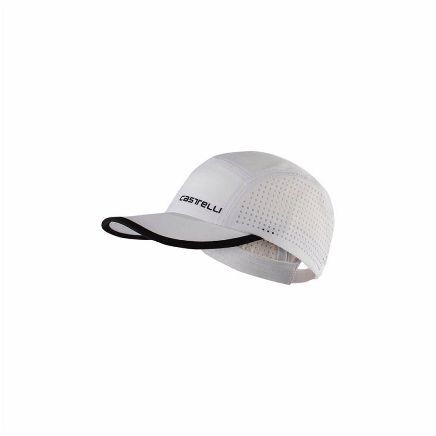 Gorra Castelli LAST LEG Mujer Blancas | 8691-OUNWM