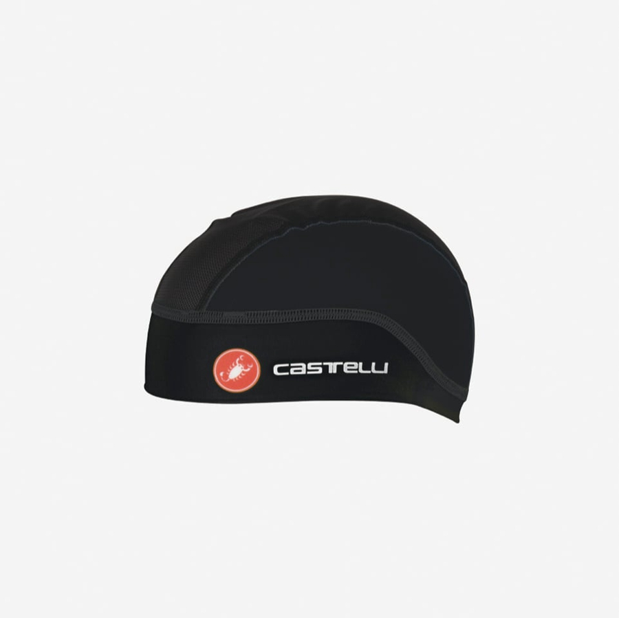 Gorra Castelli SUMMER SKULL Hombre Negras | 2486-PGOHN