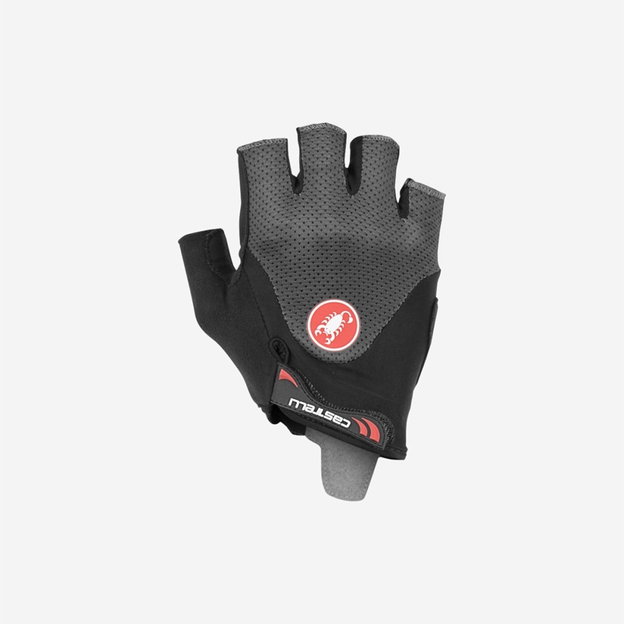 Guantes Castelli ARENBERG GEL 2 Hombre Gris Oscuro | 9358-HKYOV