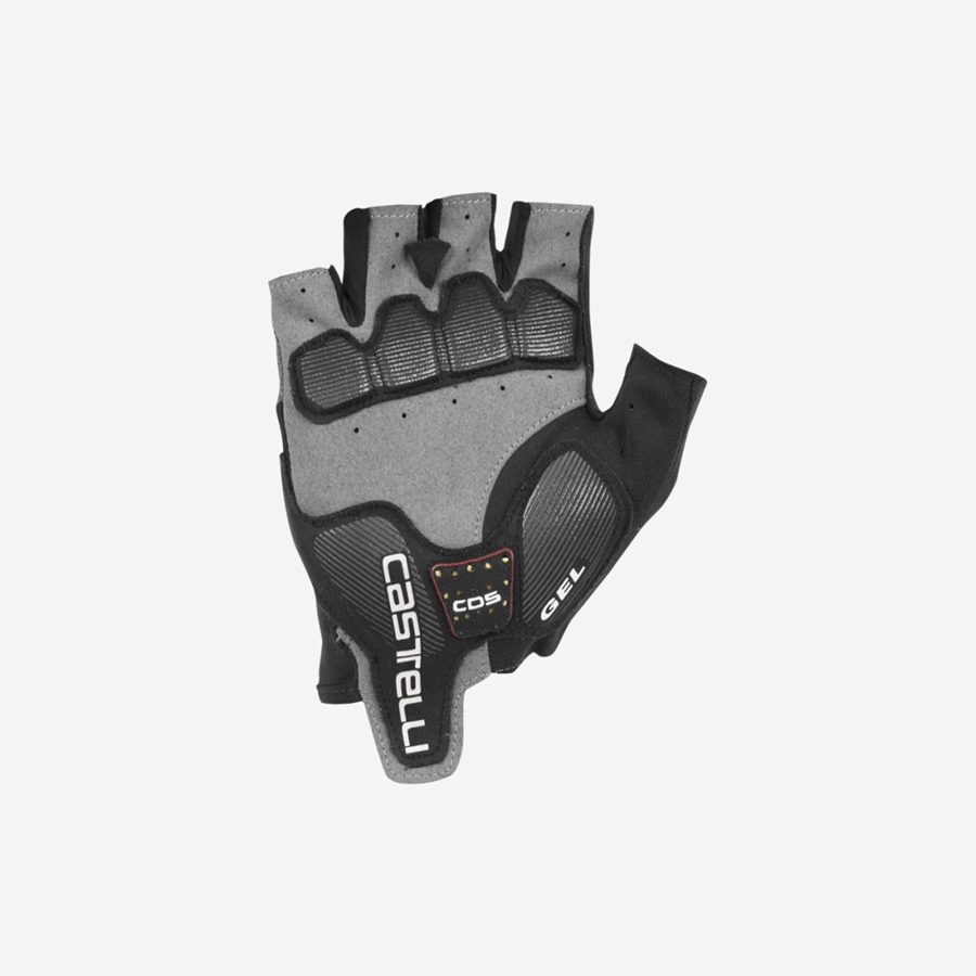 Guantes Castelli ARENBERG GEL 2 Hombre Negras Blancas | 3058-SIVQB