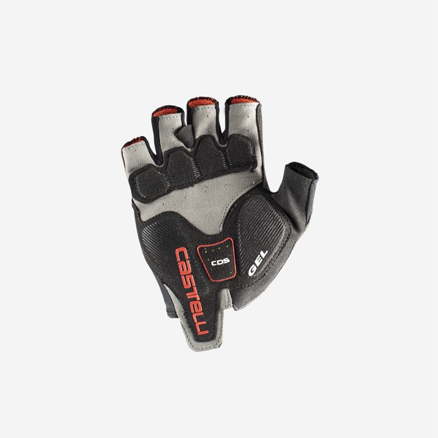 Guantes Castelli ARENBERG GEL 2 Hombre Rojas Negras | 7059-DEFGQ