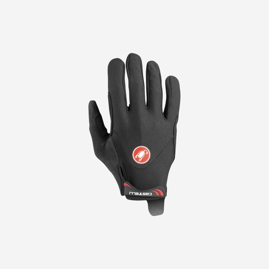 Guantes Castelli ARENBERG GEL LF Hombre Negras | 5310-ZIRFJ