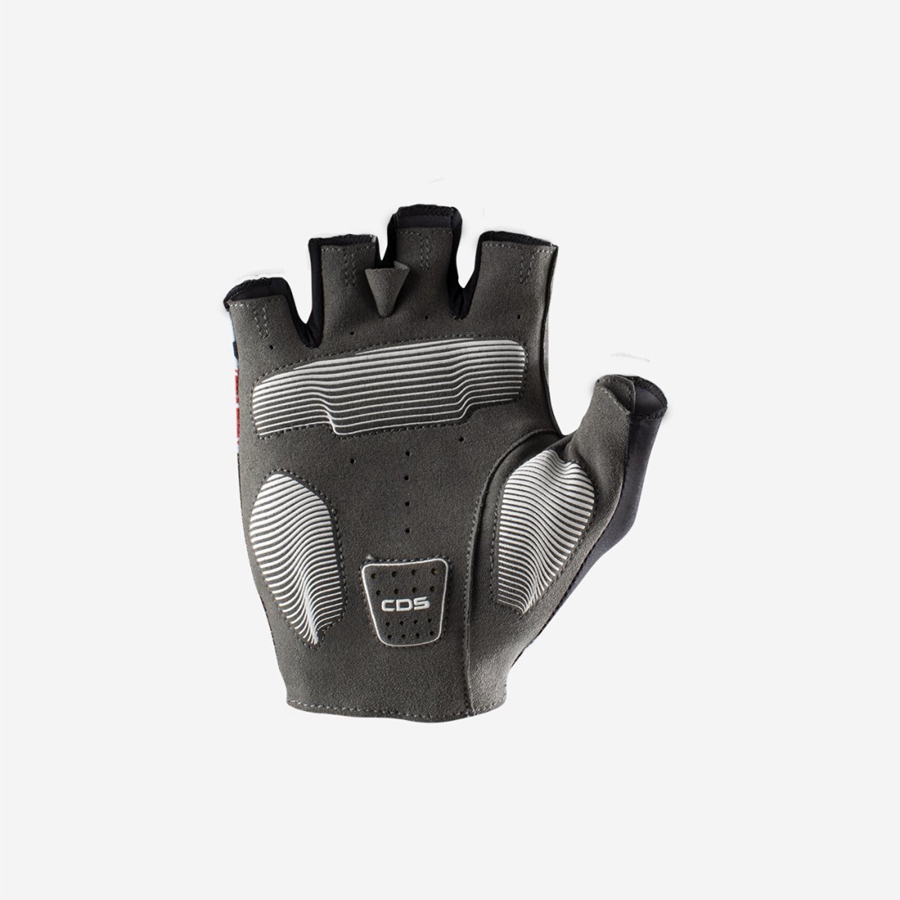 Guantes Castelli COMPETIZIONE 2 Hombre Negras Plateadas | 8502-OBMTN