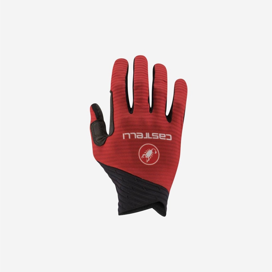 Guantes Castelli CW 6.1 UNLIMITED Hombre Rojas | 1890-TXYPB